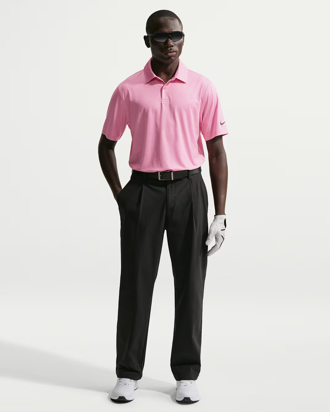 Dri-Fit Velocity Floral Polo - Pink