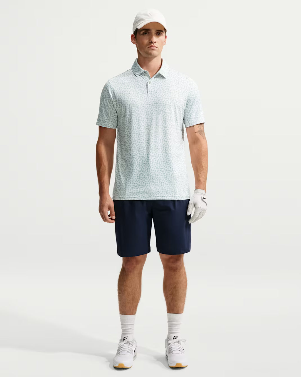 Dri-Fit Velocity Micro-Print Polo - Jade Horizon