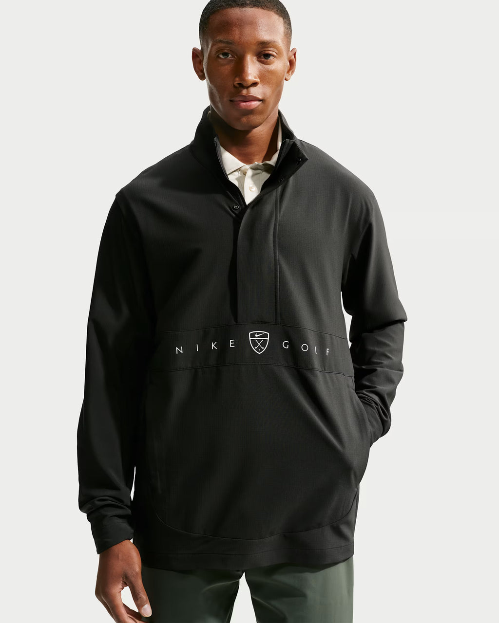 M NK Repel OW JKT SFT Shell-BLK