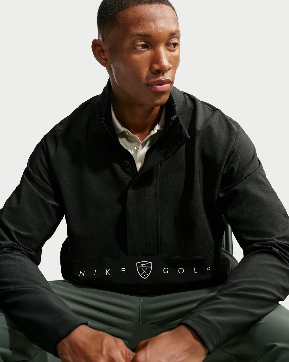 M NK Repel OW JKT SFT Shell-BLK