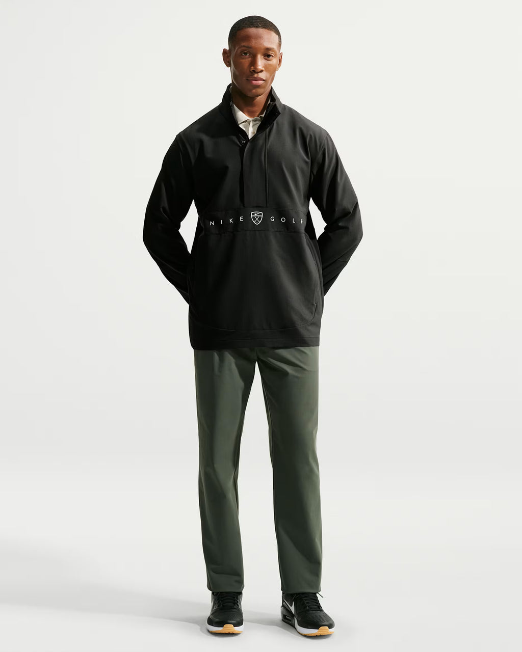 M NK Repel OW JKT SFT Shell-BLK