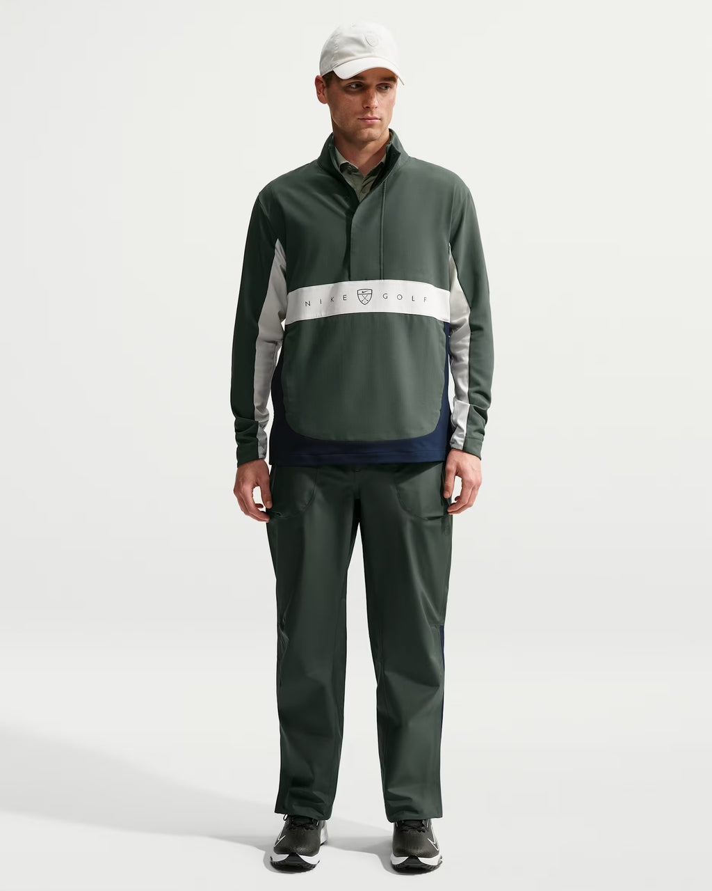 M NK Repel OW JKT SFT Shell-Camo Green
