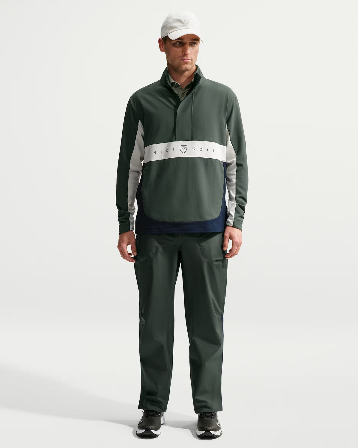 M NK Repel OW JKT SFT Shell-Camo Green