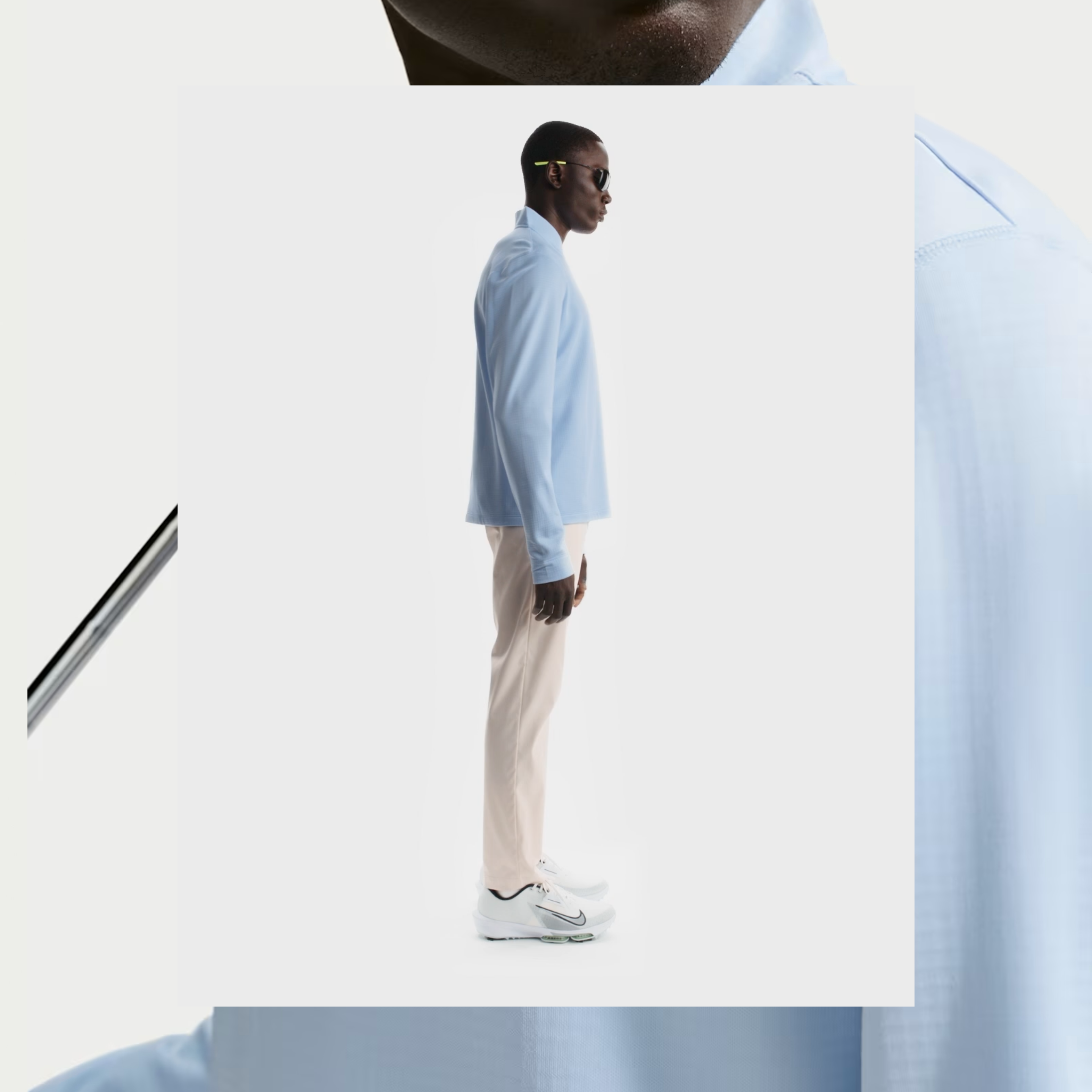 Therma-Fit Velocity 1/2 Zip - Hydrogen Blue