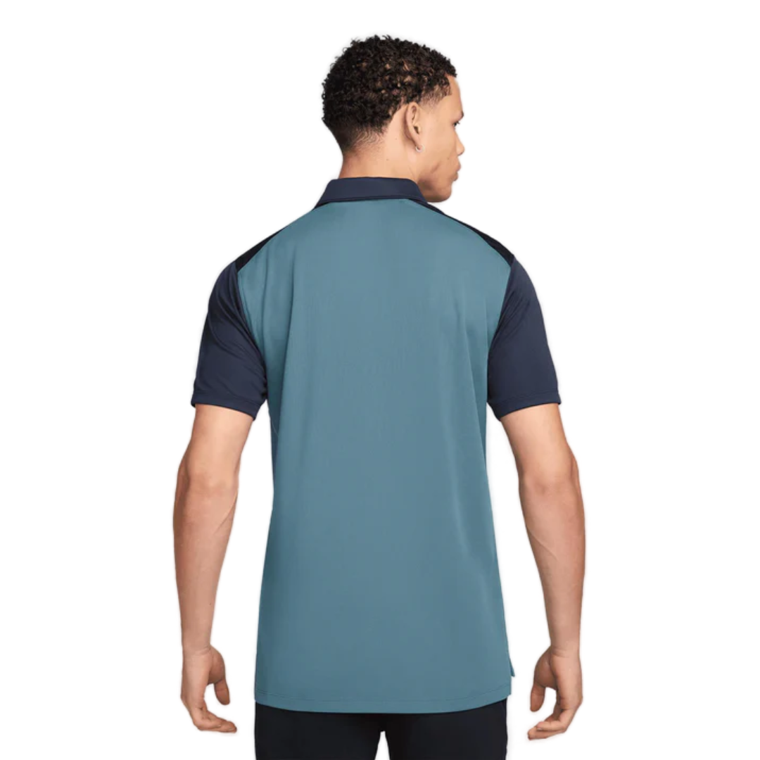 Dri Fit Victory + Polo Blocked - Aqua