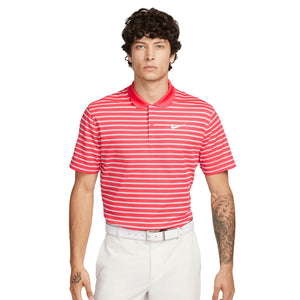 Dri-Fit Victory Stripe Polo - Ember Glow