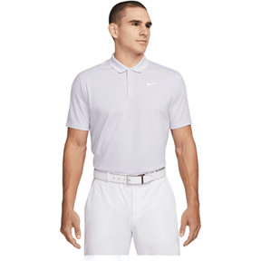 Nike Dri-Fit Victory Solid Polo - Oxygen Purple/White