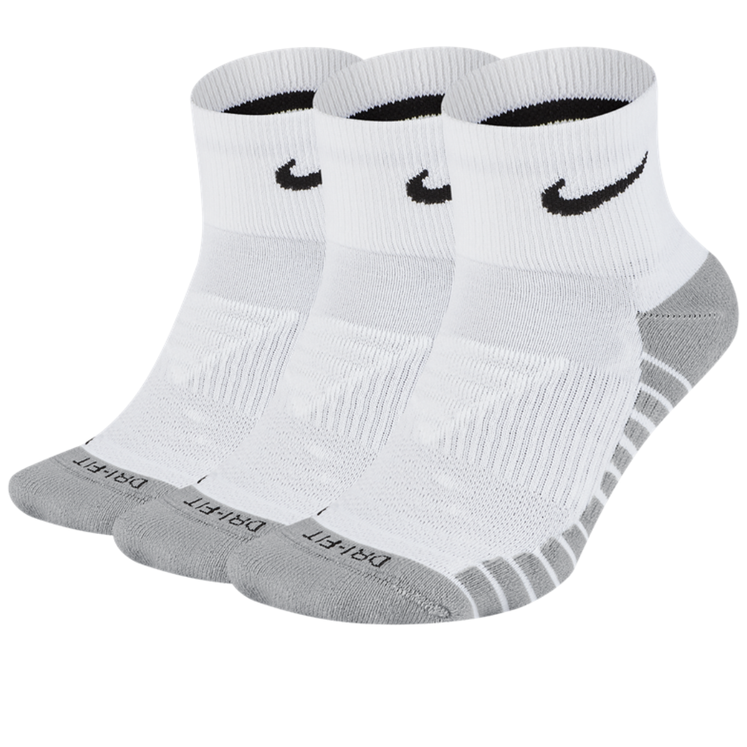 Nike Everyday Max Cushion Ankle 3PK - White