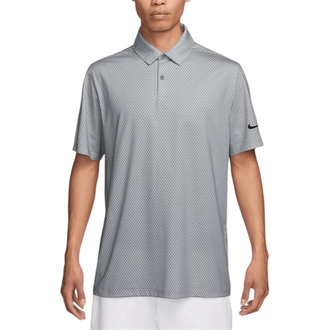 Dri-Fit Velocity Floral Polo - Wolf Grey