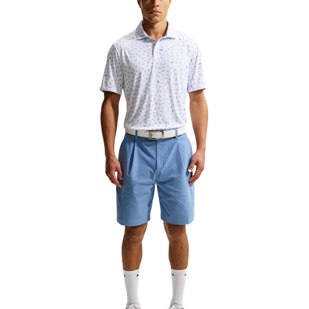 Dri-Fit Par Polo SS Shoe - White