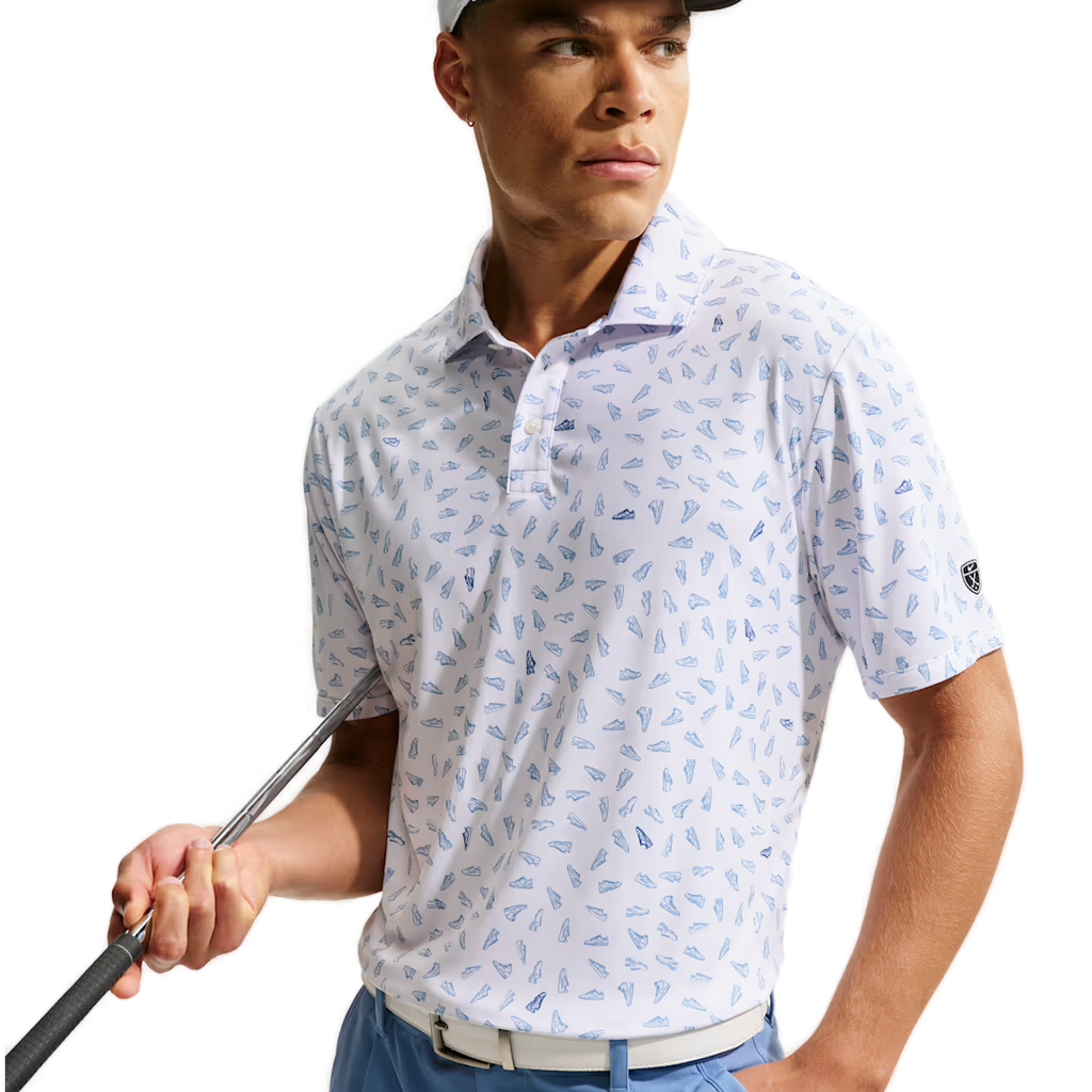 Dri-Fit Par Polo SS Shoe - White