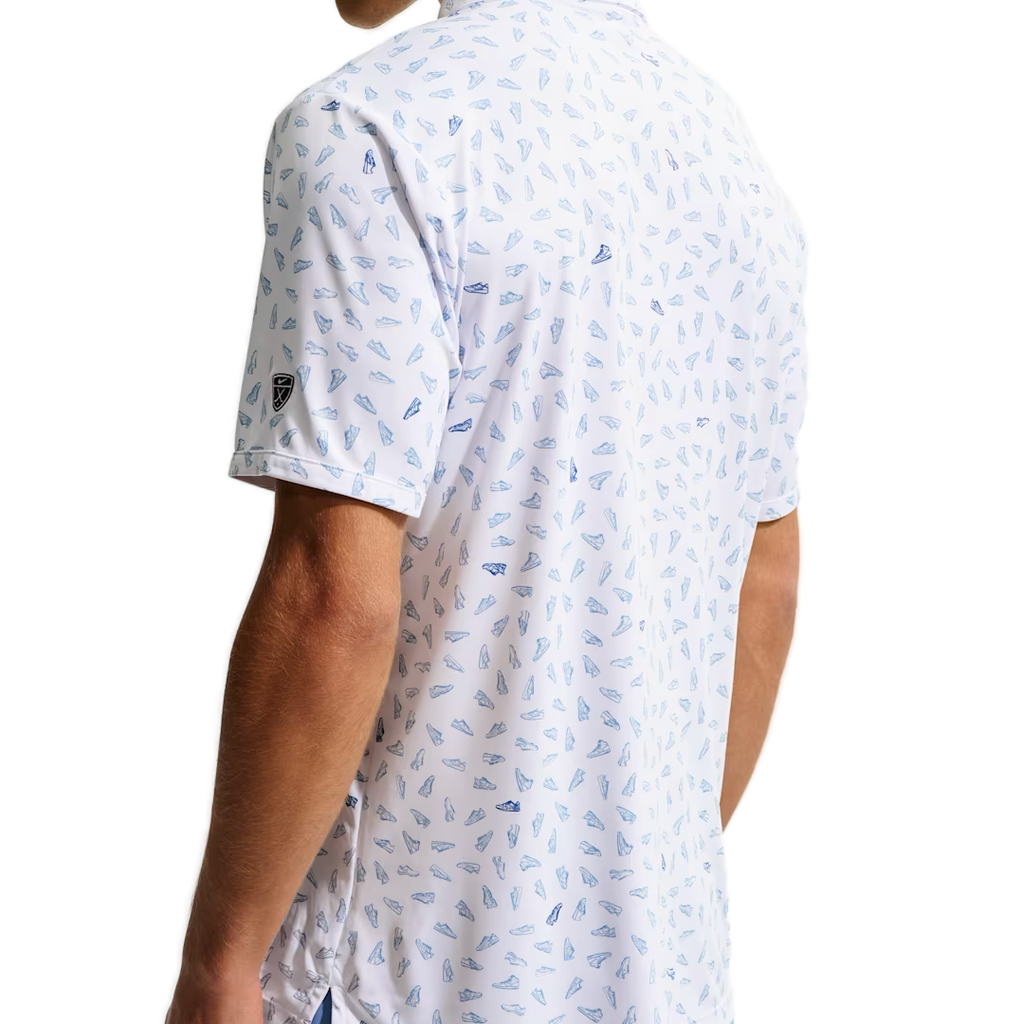 Dri-Fit Par Polo SS Shoe - White