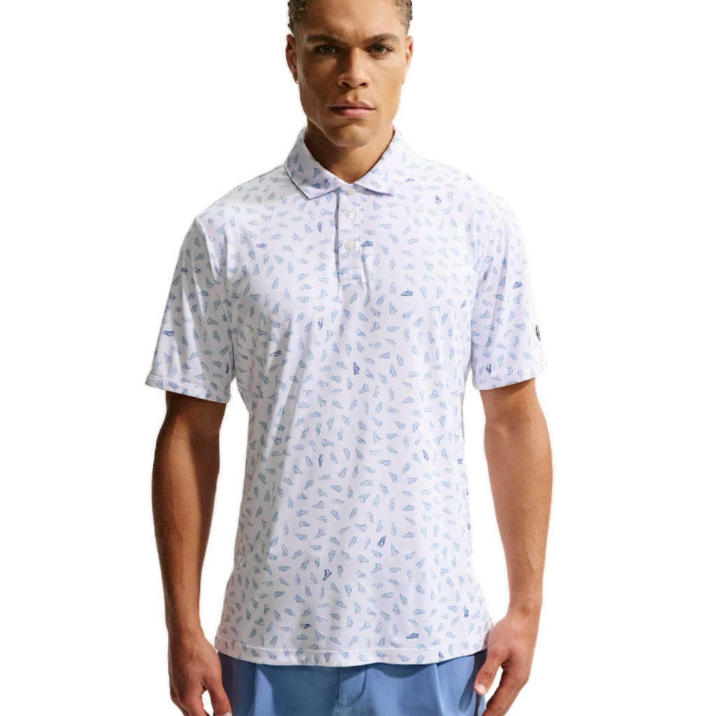 Dri-Fit Par Polo SS Shoe - White