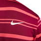 Dri-Fit Victory Tour Stripe Polo - Burgundy Crush