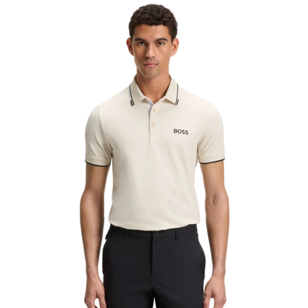 Paddy Pro BOSS Paddy Pro Polo Shirt | Medium Blue | Desirable Golf
