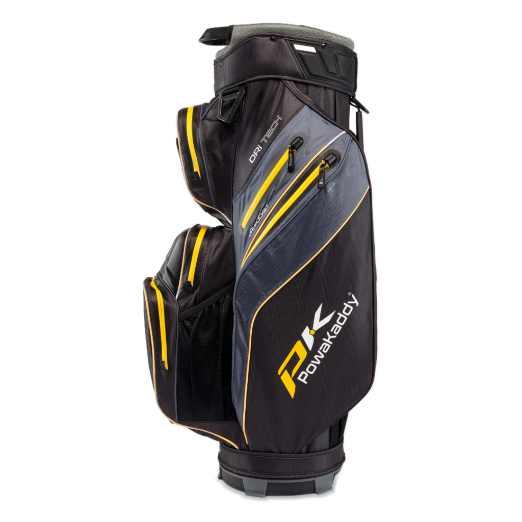 Dri-Tech Cart Bag  Black & Yellow'26