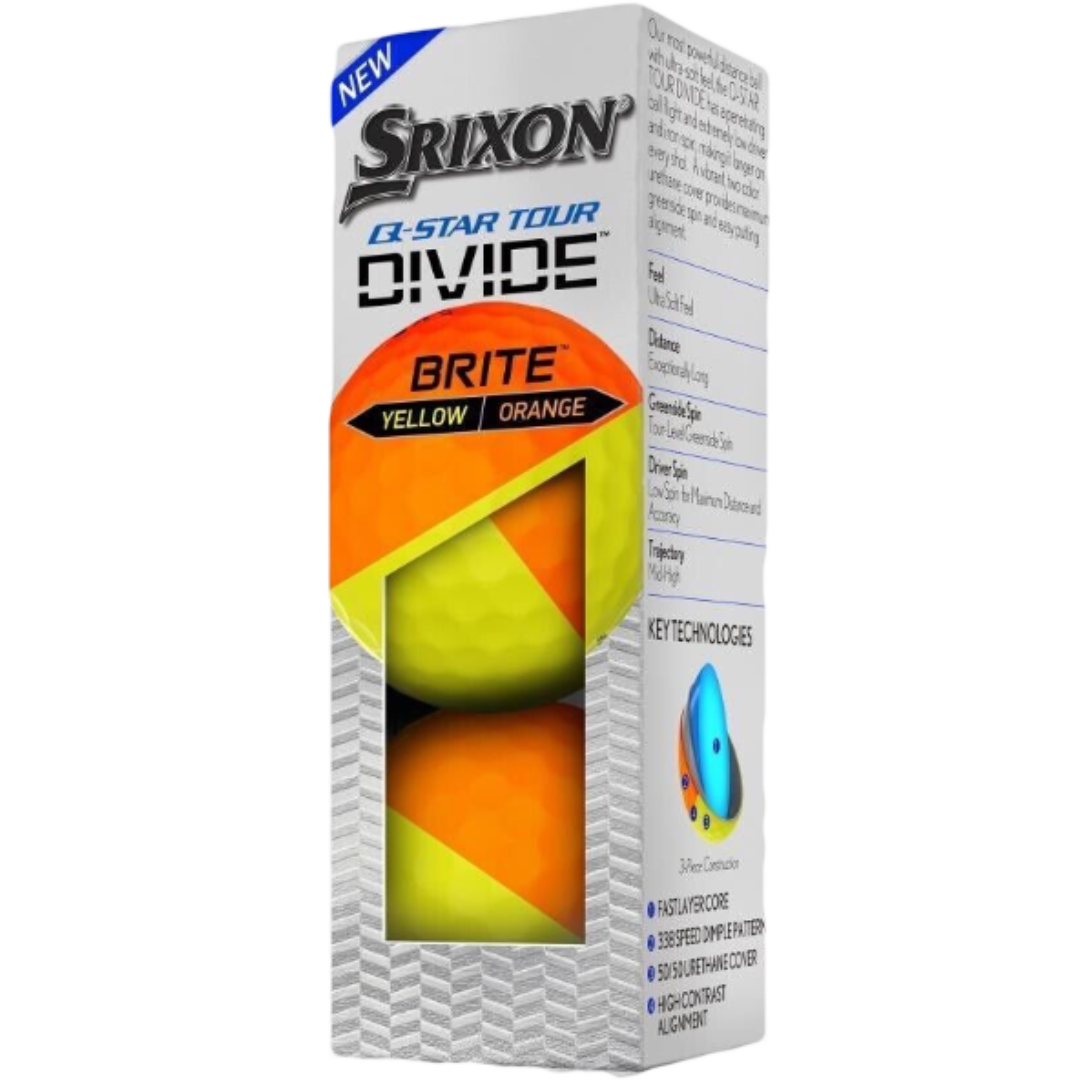 Srixon Q-Star Tour Divide Golf Balls