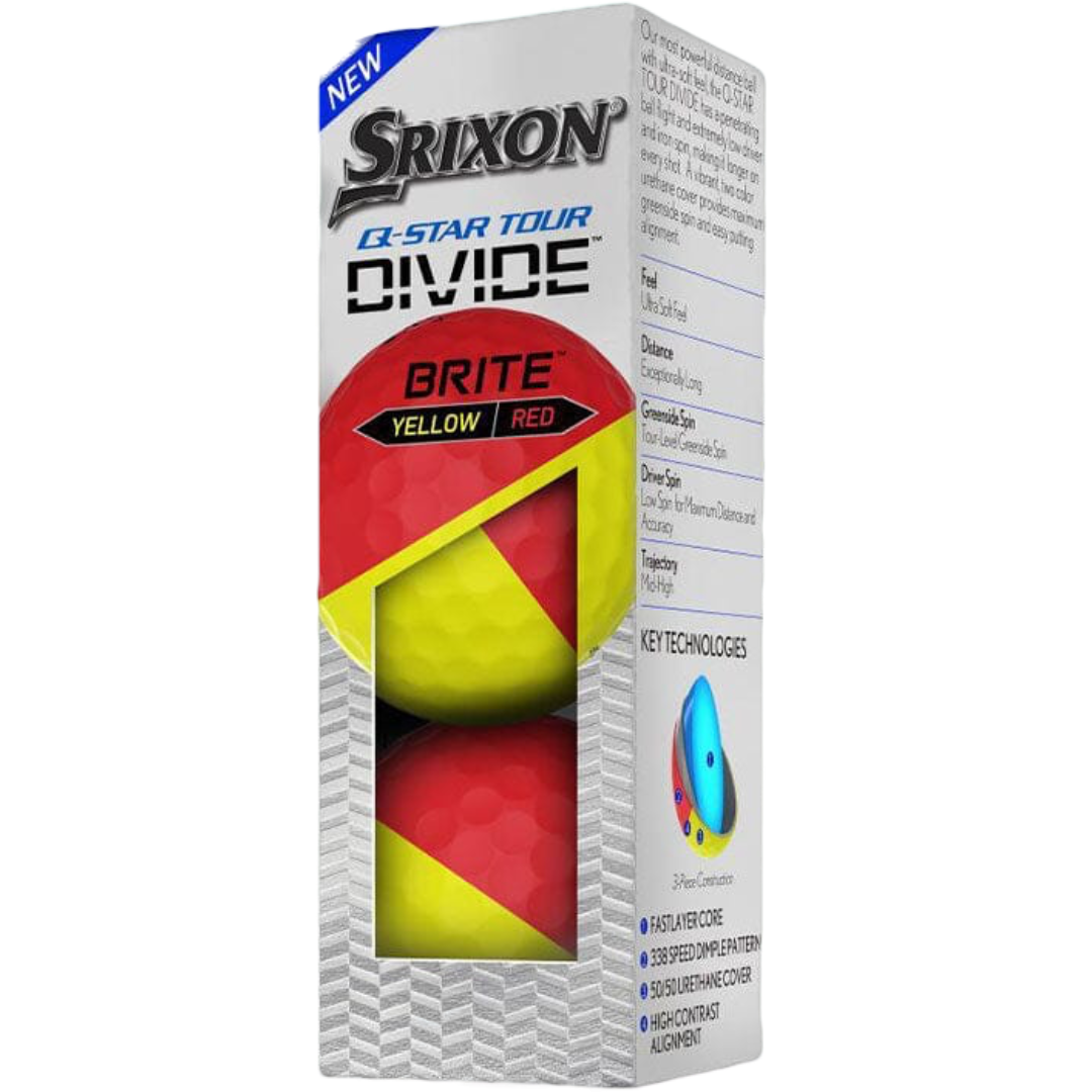 Srixon Q-Star Tour Divide Golf Balls