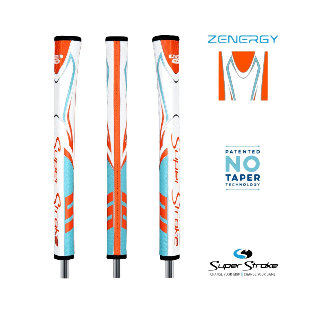 Super Stroke  -  Pistol Tour Orange White Blue