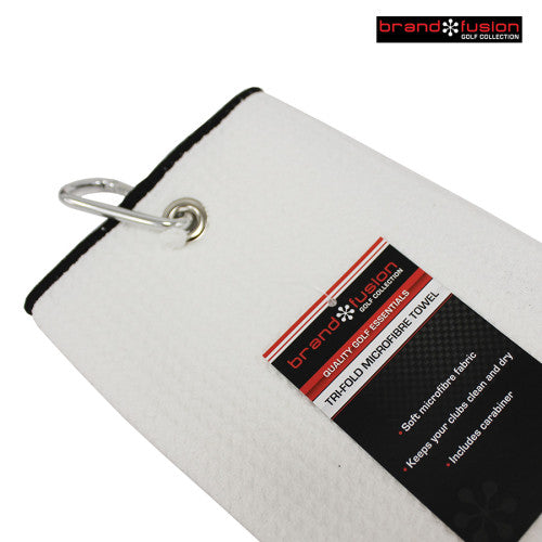 Tri-Fold Microfibre Golf Towel