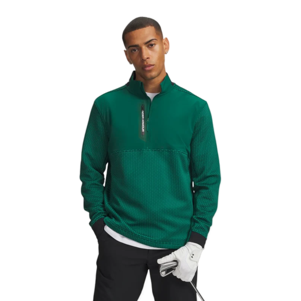 UA Drive Pro Hybrid 1/2 Zip - Campus Ivy