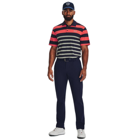 Under Armour Playoff 3.0 Stripe Polo - Midnight Navy