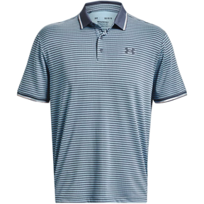Under Armour Playoff 3.0 SS Rib Polo - Downpour Gray