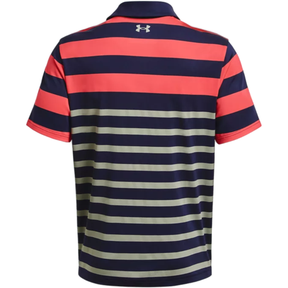 Under Armour Playoff 3.0 Stripe Polo - Midnight Navy