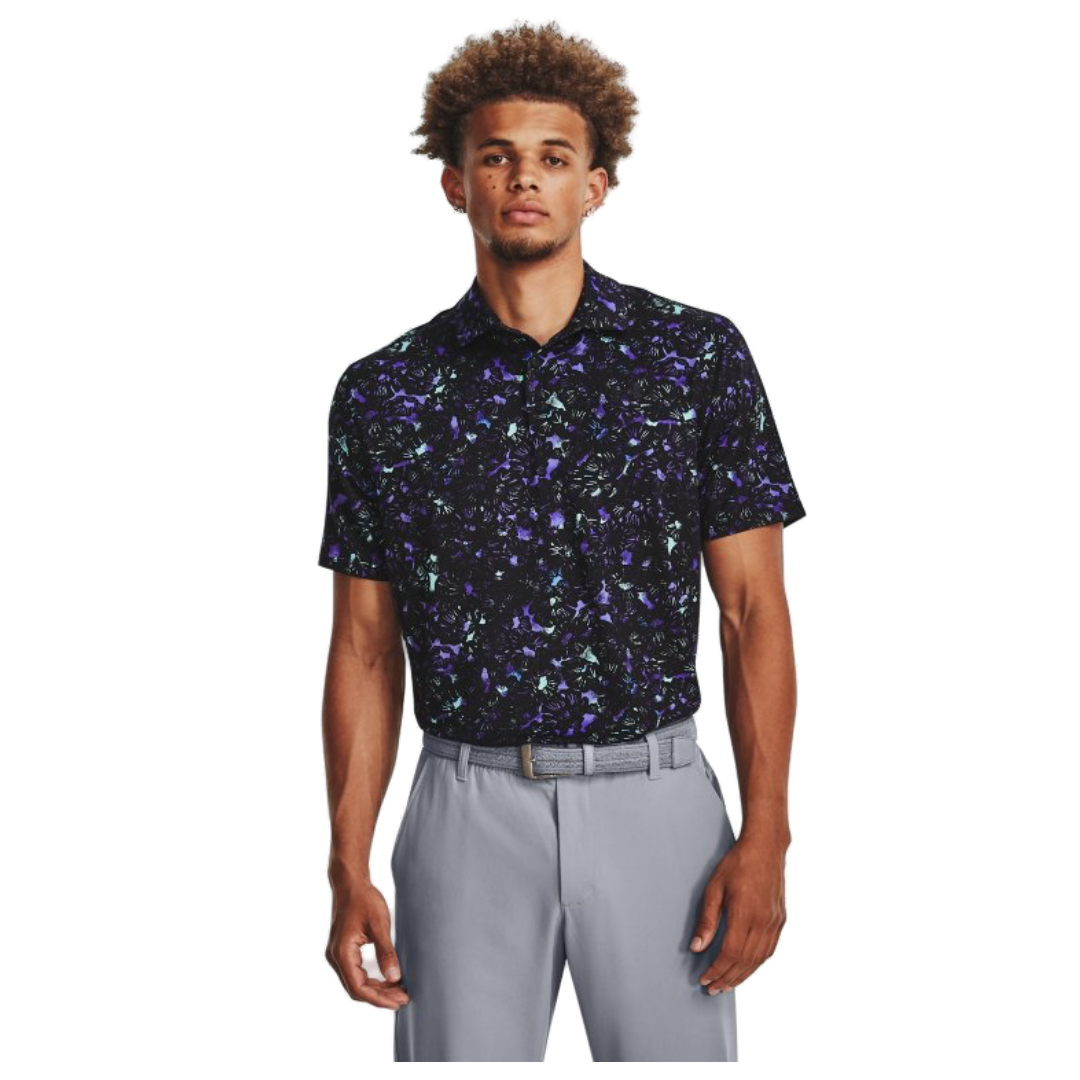 Under Armour Playoff Printed Polo 3.0 - Black