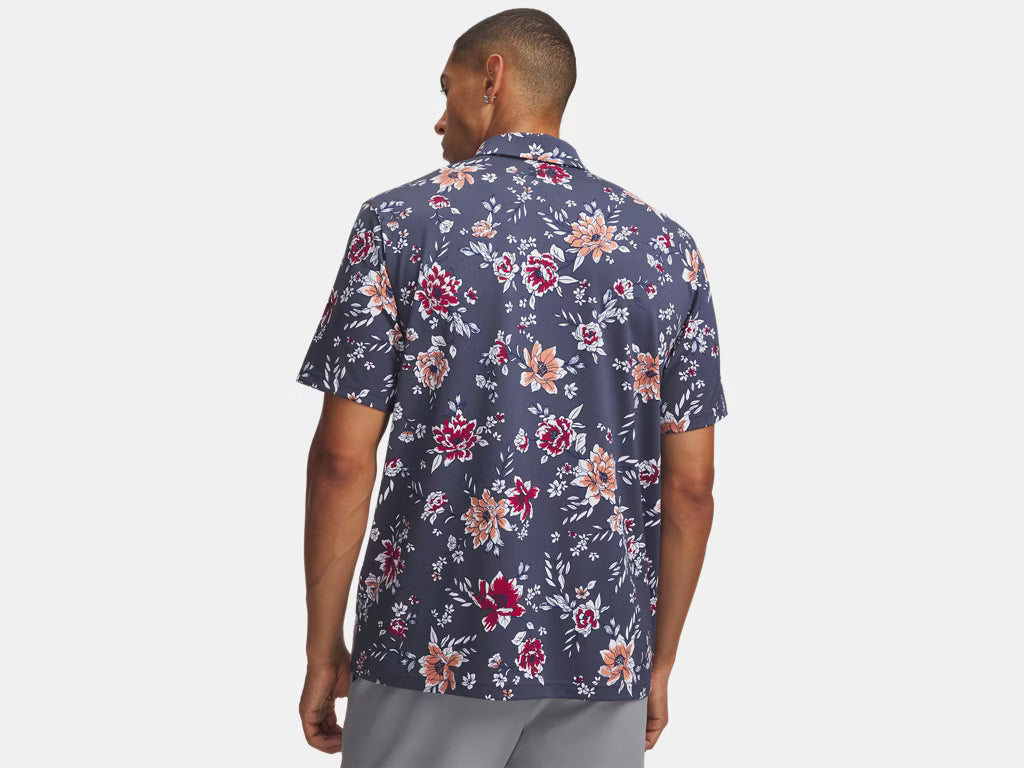 Matchplay  2026 Printed Polo DOWNPOUR GRAY/Academy