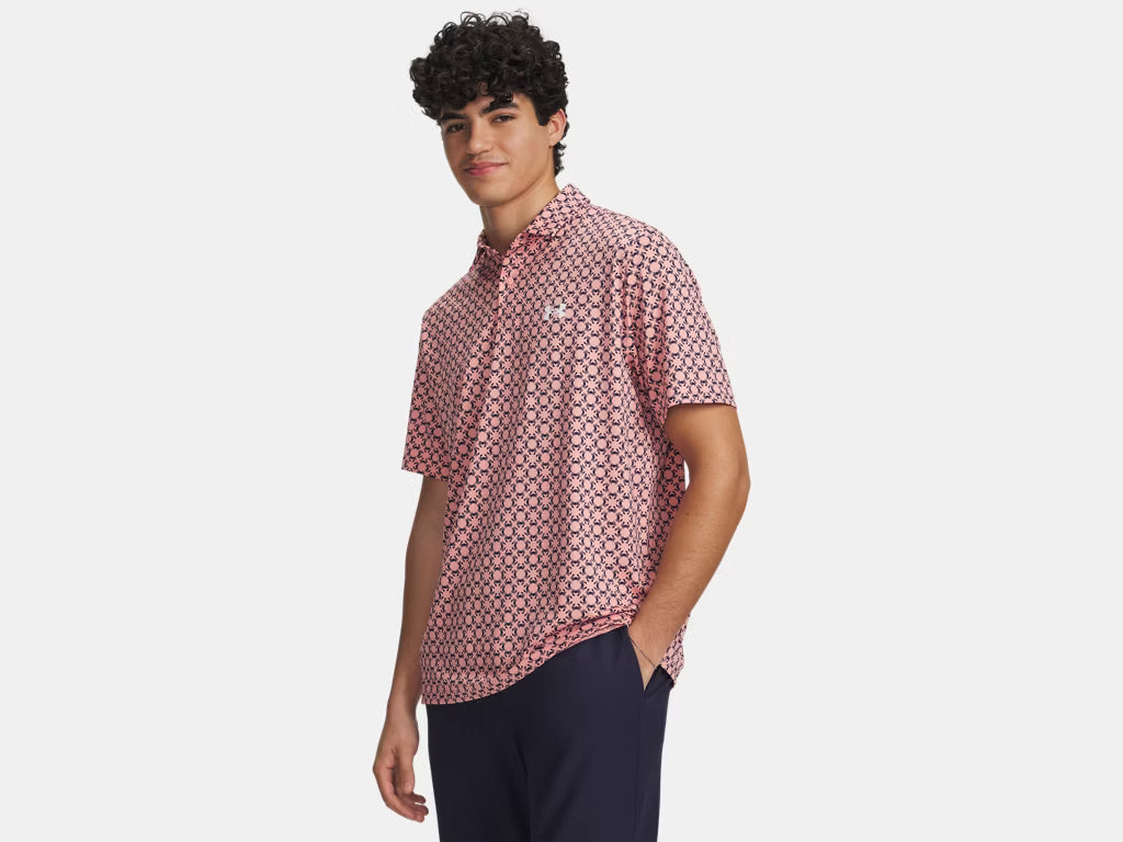Matchplay 2026 Printed Polo Posh PNK