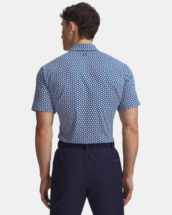 T2G 2026 Printed Polo Varsity B/W/MN