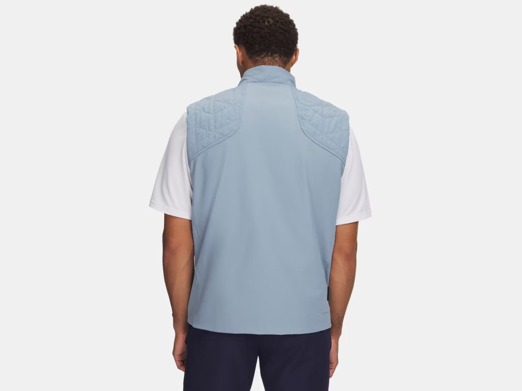 UA Drive Pro Insulated Vest Blue Wind