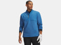 UA Drive Pro Hybrid 1/2 Zip - Aegean Blue