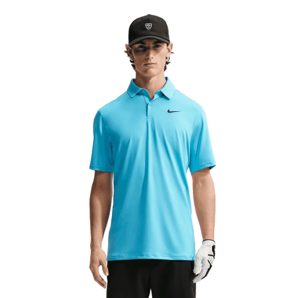NIKE Dri-Fit Velocity Polo Solid - Baltic Blue