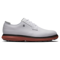 Traditions - Spikeless Blucher - White/Brick