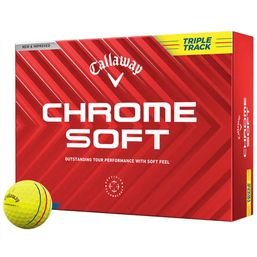 Chrome Soft Triple Track Yellow