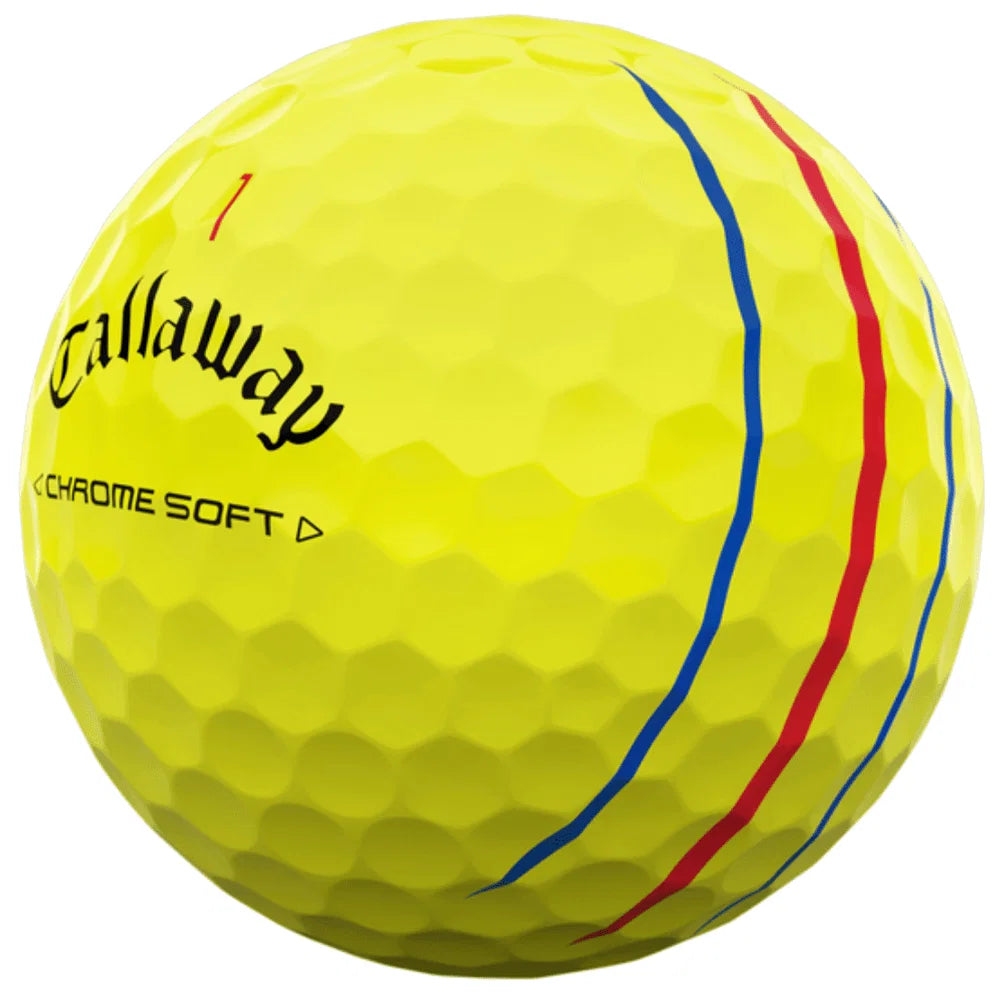 Chrome Soft Triple Track Yellow
