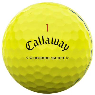 Chrome Soft Triple Track Yellow