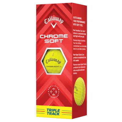 Chrome Soft Triple Track Yellow