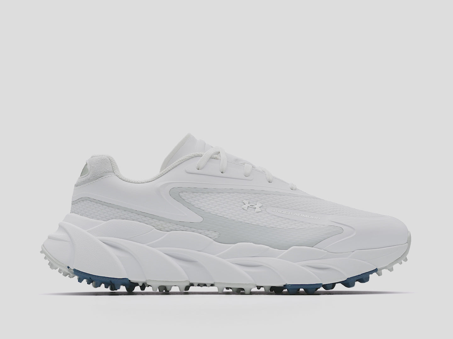UA Halo Hybrid SL  (White/White/Metallic Silver)