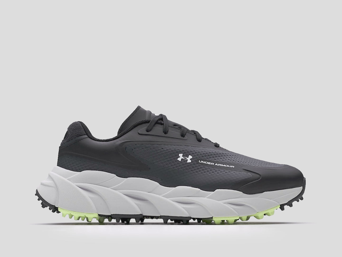 UA Halo Hybrid SL Black/Halo Gray/METALLIC GUN METAL