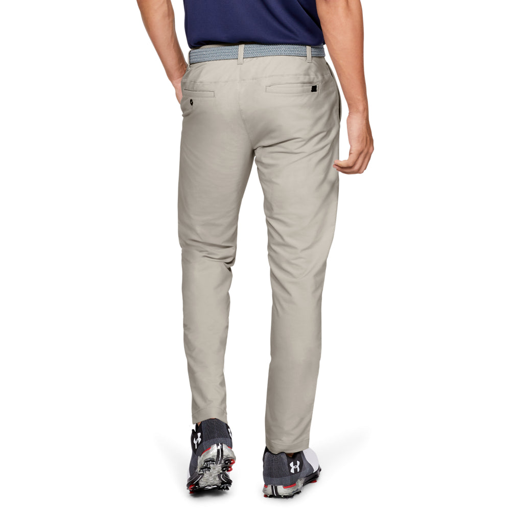 UA Performance Taper Trousers (Khaki) - Desirable Golf