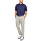 UA Performance Taper Trousers (Khaki) - Desirable Golf