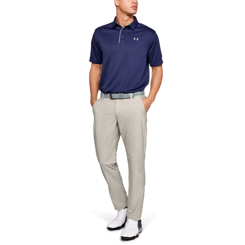 UA Performance Taper Trousers (Khaki) - Desirable Golf