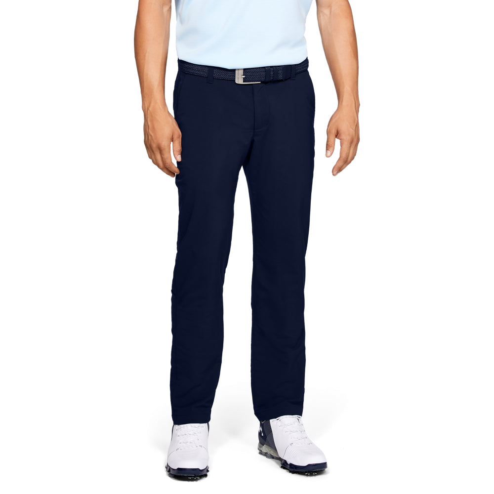 Under Armour Performance Slim Taper Trousers - Navy - Desirable Golf