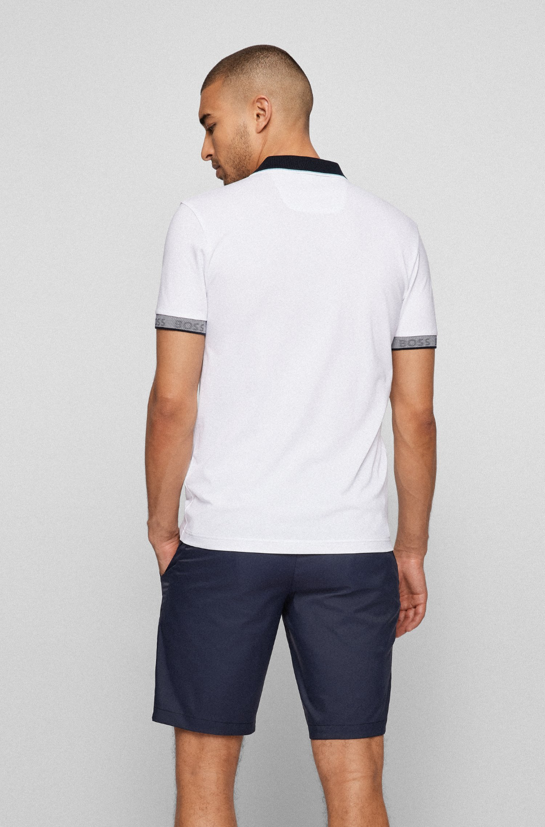 BOSS Paule Polo Shirt - White