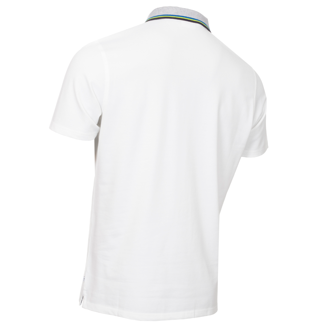 Calvin Klein Monterey Polo Shirt - White