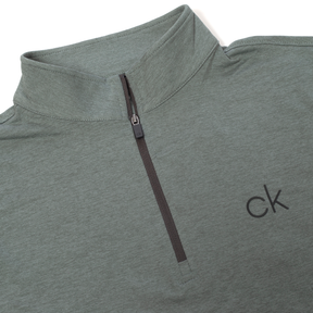 Calvin Klein Newport Half Zip - Sage
