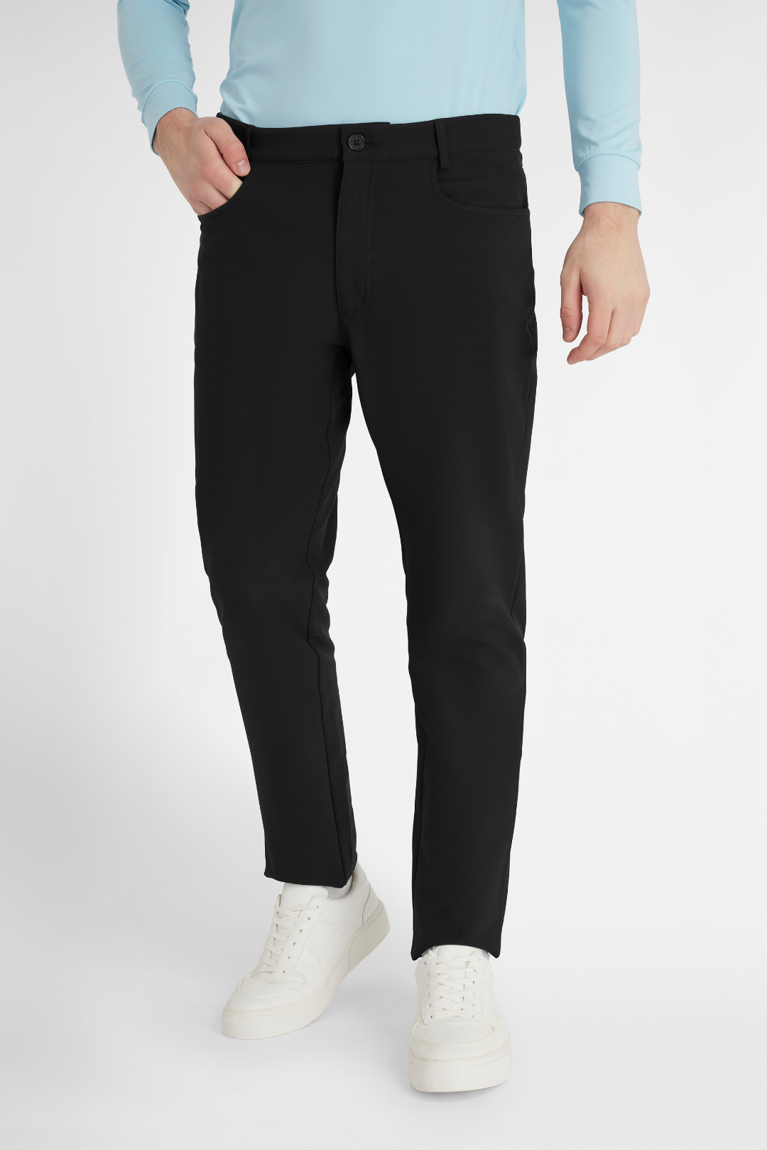 Calvin Klein Winter Genius Stretch Trousers - Black